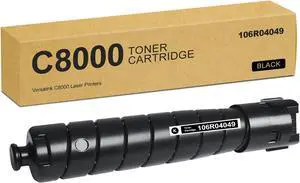 Ennovor VersaLink C8000 Toner Cartridge Black High Capacity Replacement for Xerox VersaLink C8000 Toner Cartridge for Versalink C8000 C8000DT C8000DTM Printer Ink 1-Pack (20,900 Pages) - 106R04049