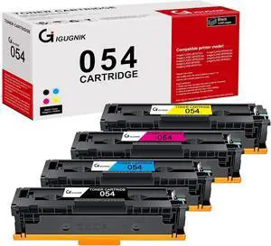 Ennovor 4 Pack 054 3024C001 3023C001 3021C001 3022C001 BK/C/M/Y Toner Cartridge Compatible 054 Replacement for Canon 054 for Canon imageCLASS MF642Cdw MF644Cdw MF640C MF641Cw MF643Cdw Printer