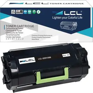 LCL 52D1X00 Black Extra High Yield Toner Cartridge Replacement for Lexmark 521X 52D1X00 for Lexmark MS711 MS711dn MS811 MS811N MS811DN MS811DTN MS812 MS812de MS812dn MS812dtn MS812dtn Printer(1-Pack)