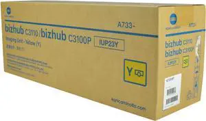 Ennovor OEM Konica Minolta IUP23Y, A73308F, Yellow Imaging Unit, 30,000 Pages, BIZHUB C3100P, BIZHUB C3110