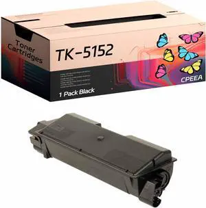 Ennovor TK-5152 Toner Cartridges Compatible with Kyocera ECOSYS M6035cidn M6535cidn P6035cdn Printers, High Yield 13000 Pages, Reliable Performance (Black)