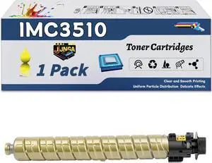 Ennovor IMC3510 Toner Cartridges is Compatible for Ricoh IM C3010 IM C3010A IM C3510 Printers, with a Capacity of 50000 Pages and a Very Good Printing Experience (1 Pack Yellow)