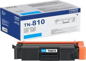 Ennovor TN810 Cyan Toner Cartridge Replacement for Brother TN810 TN-810 TN810C TN810XLC Works with MFC-L9610CDN HL-L9410CDN HL-L9470CDN, Up to 7,000 Pages