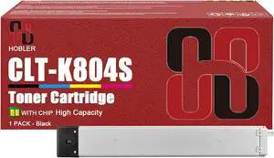 Ennovor CLT-804S Toner Cartridges Compatible for Samsung CLT-K804S Black Toner Cartridge Work for Samsung MultiXpress X3220NR X3280NR Printers