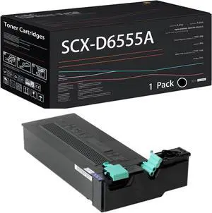 Ennovor SCX-D6555A Toner Cartridges Compatible for Samsung MultiXpress SCX-6545N SCX-6555N Printers, with Chip, High Yield 26000 Pages, High-Definition Printing (1 Pack Black)
