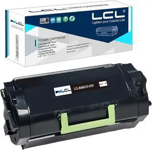 Ennovor LCL B5460 B5465 Toner Cartridge T6J1J 331-9797 Compatible for Dell 2TTWC 331-9755 Toner Cartridge for Dell B5460 B5465 B5460dn B5465dnf Printer (6,000 Pages)