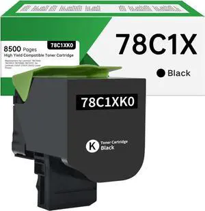 Ennovor 78C1XK0 8500 Pages Black Remanufactured Toner Cartridge Replacement for Lexmark CS421 CS521 CS622 CX421 CX522 CX622 CX625