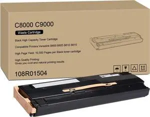 Ennovor 108R01504 Waste Cartridge Replacement for Xerox VersaLink C8000 C8000W C9000 Printer, (47,000 Pages)