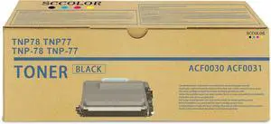 Ennovor Compatible Toner Cartridge Replacement for Konica Minolta TNP78 TNP77 TNP-78 TNP-77 ACF0030 ACF0031 Bizhub 4020i 5020i Printer.9,000 Pages