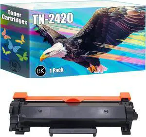 Ennovor TN-2420 Toner Cartridges Compatible for Brother MFC-L2710DN MFC-L2710DW MFC-L2730DW MFC-L2750DW Printers, High Yield 4000 Pages, Bright Colors Clear Printing (Black)