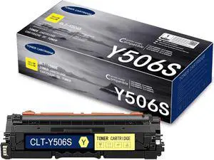 Ennovor [1-Pack, Yellow] CLT-Y506S Y506S High Yield Toner Cartridge Compatible Replacement for Samsung CLT-Y506S Y506S for CLP-680DW CLP-680ND CLX-6260FD CLX-6260FR CLX-6260FW CLX-6260ND Printer