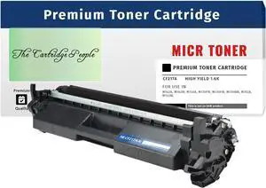 Ennovor New Compatible 17A,CF217A MICR Toner (Check Printing) Black Toner Cartridge, 1,600 Pages, LJ M102A, LJ M102W, LJ MFP M130A, LJ MFP M130FN, LJ PRO M102A, LJ PRO M102W,