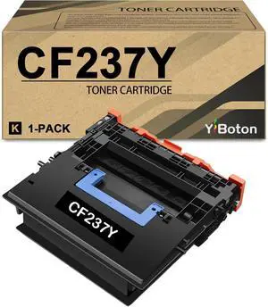 Ennovor CF237Y 37Y 37 Y Black High Capacity Toner Cartridge Compatible for M607dn M607n M608dn M608n M609dh M609dn M631z M632fht M632h M633fh Printer(41,500 Pages)