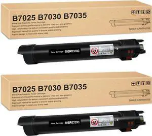 Ennovor BUEGOO 106R03393 B7025 B7030 B7035 Black Toner Cartridge Compatible for VersaLink B7025 B7030 B7035 Printer | 2 Black
