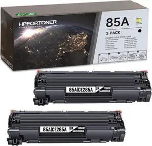 Ennovor 85A | CE285A Black Toner Cartridge : 2 Pack 85A Toner Cartridge (1,900 Pages) Replacement for HP Pro M1212nf M1217nfw M1214nfh M1216nfh M1213 M1219 P1102 P1109 P1005 P1006 M1132 Printer