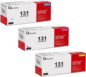 Ennovor 3 Pack 131 6271B001 6269B001 6270B001 C/M/Y Toner Cartridge Compatible 131 Replacement for Canon 131 for Canon ImageClass MF8230Cn MF8280Cw MF624Cw MF628Cw MF626Cn Printer