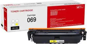 Ennovor 1 Pack 069 5091C001 Yellow Toner Cartridge 069 5091C001 Compatible 5091C001 Replacement for Canon imageCLASS LBP673Cdw LBP674Cx LBP674Cdw MF752Cdw MF753Cdw MF751Cdw MF756Cx Printer