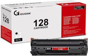 Ennovor 1 Pack 128 3500B001 Black Toner Cartridge Compatible 128 Replacement for Canon 128 for Canon ImageCLASS MF4450 MF4570dw MF4870dn MF4400 MF4700 FAXPHONE L100 L190 Printer