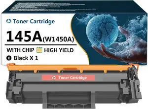 Ennovor 145A Toner Cartridge Replaces for HP Laserjet 145A W1450A Black Toner Cartridges Replacement Toner for HP Laserjet Pro 3003dn 3003dw MFP 3103fdw 3103fdn Printers, 1 Pack