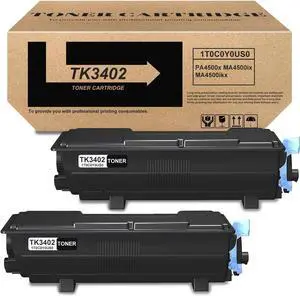 Ennovor TK3402 TK-3402 Black Toner Cartridge Compatible for TK3402 1T0C0Y0US0 Toner for PA4500x MA4500ix MA4500ifx Printer