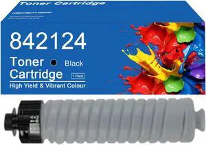 Ennovor 842124 Toner Cartridge Compatible for Ricoh 842124 Toner Cartridges Work for Ricoh MP2554 MP2555 MP3054 MP3055 MP3554 MP3555 Printer