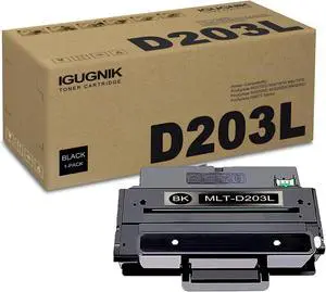 Ennovor 1 Pack MLT-D203L (SU901A) Black Toner Cartridge Replacement for Samsung MLT-D203L (SU901A) Work with ProXpress M3370FD M3870FW M4070FR M3320ND M3820DW M4020ND M4072 Series | MLT-D203L