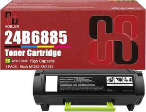 Ennovor XM1242 Toner Cartridges Compatible for Lexmark 24B6885 Toner Cartridge Work for Lexmark M1242 XM1242 Printers