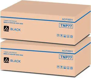 Ennovor TNP77 TNP-77 High-Yield Black Toner Cartridge, TNP78 TNP-78 ACF0031 Compatible with Konica Minolta Bizhub 4020i 5020i Printer