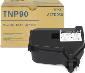 Ennovor TNP90 ACTD030 Toner Cartridge High Yield Compatible for Konica TNP-90 Toner Cartridge for Minolta Bizhub 4050i 4750i Printer