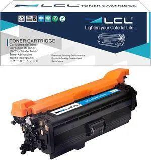 Ennovor LCL Remanufactured Toner Cartridge Replacement for HP 653A CF321A M680 MFP M680dn M680f M680z 600 Color MFP M675 (1-Pack Cyan)