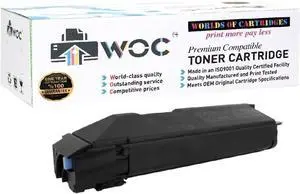 Ennovor WOC Compatible Toner Cartridge Replacement for Kyocera TK-8307K (1T02LK0US0) (Black) for Use in TASKalfa 3050ci / 3051ci / 3550ci / 3551ci
