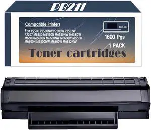 Ennovor PB211 PB211EV Compatible Toner Cartridges for Pantum PB211 PB211EV for P2500 P2500NW P2500W P2502W P2207 M6550 M6550N M6550NW M6550W M6600 M6600N M6600NW M6600W M6500 M6500N M6500N Black 1 PK