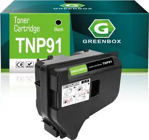 Ennovor GREENBOX Remanufactured TNP91 ACTD030 Black Toner Cartridge (20k Yield) Compatible for Konica Minolta bizhub 4050i 4750i 4700i Printers, 1 Pack for TNP-90 TNP-91 TNP90 TNP91 Cartridge