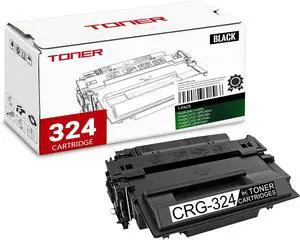 Ennovor 1-Pack CRG324 3482B003 Black Toner Cartridge, High yield 13,500 pages, Replacement for Canon 324 imageCLASS LBP6780dn LBP6780x MF515dw i-SENSYS LBP6750dn Printer