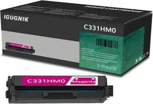 Ennovor 1 Pack C331HM0 Magenta Toner Cartridge Replacement for Lexmark C331HM0 Work with MC3326adwe MC3326i C3326dw| C331HM0