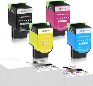 Ennovor High-Yield for Xerox C315 C310 Toner Cartridge High Capacity Ink Replacement for 006R04356, 006R04357, 006R04358, 006R04359 (BK/C/M/Y)