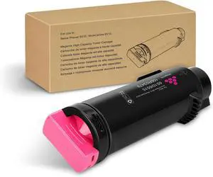 Ennovor High Capacity 6510/6515 Remanufactured OEM Toner Cartridge Replacement for 106R03478 for Xerox Phaser 6510 6510N 6510DN WorkCentre 6515 6515N 6515DN Printer (1Pack,Magenta)