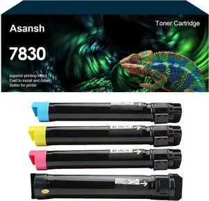 Ennovor Remanufactured 006R01513 006R01516 006R01515 006R01514 Toner Cartridge Use with WorkCentre 7830 7835 7845 7855 7970 Printer