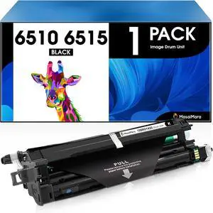 Ennovor MasaiMara 6510 6515 Black Drum Unit 1 Pack 108R01420 Drum Cartridge Replacement for Xerox Phaser 6510DNM 6510DN 6510DNI 6510N WorkCentre 6515DNI 6515DNM 6515DN 6515N Printer