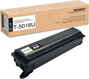 Ennovor T-5018U T5018U Toner Cartridge (1-Pack, Black) Replacement for Toshiba T5018U T-5018U Black Toner Cartridge Work for E-Studio 3018A 3518A 4518A 5018A Printer