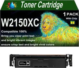 Ennovor W2150XC Toner Cartridge 1 Blck Pack Replacement for HP W2150XC Laserjet Printer 4201 4202 4203 4301 4302 4303 Printer for HP Higher Yield Replacement
