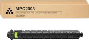 Ennovor BUEGOO MP C2003 Toner Cartridge, 1 Pack Black MPC2003 841918 Compatible with Lanier / Savin MP C2003 C2004 C2503 C2504 Printer