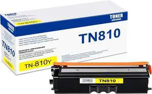 1 Pack TN810 Yellow Toner Cartridge, Compatible for Brother TN810 TN-810 Toner Replacement for HL-L9410CDN HL-L9430CDN HL-L9470CDN HL-EX470W MFC-L9610CDN MFC-L9630CDN MFC-L9670CDN MFC-EX670W Printer