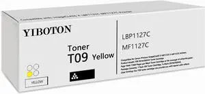 Ennovor T09 Yellow Toner Cartridges with Chip 3017C005AA Replacement for T09 Toner Suitable for ImageCLAss X LBP1127C MF1127C Printer