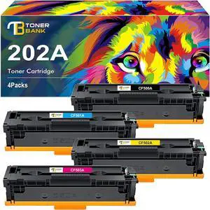 Toner Bank 4Packs Compatible Brother TN433 TN433BK Toner Cartridge for Brother HL-L8360CDW HL-L8360CDWT HL-L8260CDW MFCL8900CDW MFCL8610CDW MFCL9570CDW MFC-L8900CDW Printer High Yield TN-433 TN431