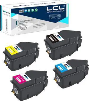 LCL Compatible Toner Cartridge Replacement for Konica Minolta TNP79 TNP-79 TNP79K TNP-79K TNP79C TNP79M TNP79Y AAJW130 AAJW430 AAJW330 AAJW230 High Yield Bizhub C3350i C3351i C4050i C4051i (KCMY)