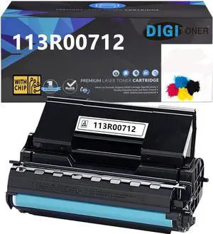 Ennovor 113R00712 Compatible Toner Cartridge Replacement for Xerox 113R00712 Toner Cartridge for Xerox Phaser 4510B/4510DT/4510DX/4510N Printers (1xBlack, 19K Pages) Toner Cartridges