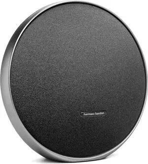 Harman Kardon Onyx Studio 9 - Portable Stereo Bluetooth Home Speaker with Built-in Battery and USB Charging, self-Tuning, and Multi-Speaker Connection by Auracast - Black