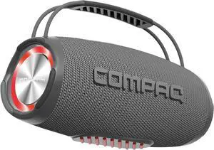 Compaq 35W Bluetooth Speaker  Portable Speaker with Bluetooth 5.0, IPX6 Waterproof, Uninterrupted Playtime, LED  Power and Performance for Indoor and Outdoor