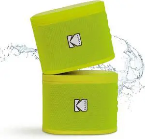 KODAK SOUNDBRIX Bluetooth Speaker Portable Waterproof Magnetic Wireless Stackable Stereo Pairing 5H Playtime 5W RMS Travel Party Beach Electronics for Outdoors Yellow Mini Speakers for Computers